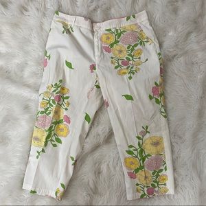 IZOD Floral Crop Pants- 16W